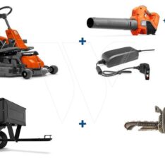Husqvarna Rider 214C Aufsitzmäher inklusive 94cm Mähdeck Acite Angebot-Super Angebot