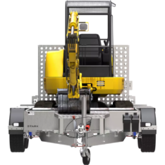 Schwerer Doppelachsanhänger 3500 KG STARK 3 300